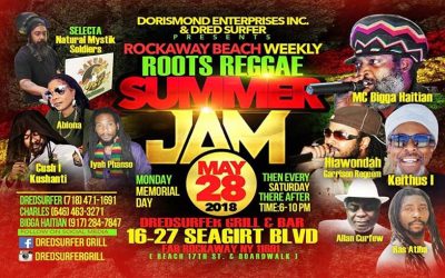 Rockaway Beach Weekly “ROOTS REGGAE SUMMER FEST” LAUNCH!!!